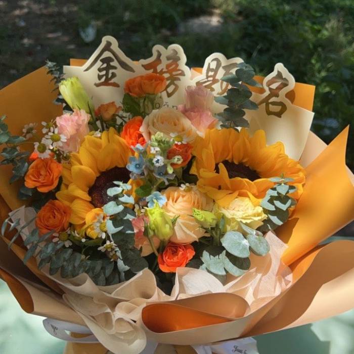 温州龙港市送高考生什么花