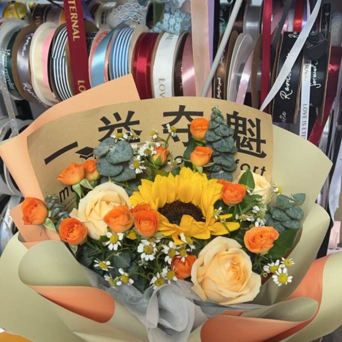 温州龙港市送高考生什么花